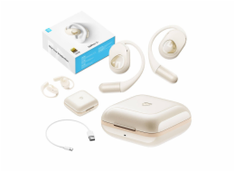 TWS Soundpeats GoFree2+ headphones (white)