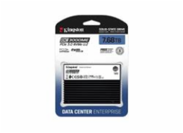 Kingston DC3000ME - SSD - Enterprise - šifrovaný - 7.68 TB - interní - 2.5" - U.2 PCIe 5.0 x4 (NVMe) - AES 256 bitů - TCG Opal Encryption 2.0