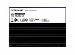 Kingston DC3000ME - SSD - Enterprise - šifrovaný - 3.84 TB - interní - 2.5" - U.2 PCIe 5.0 x4 (NVMe) - AES 256 bitů - TCG Opal Encryption 2.0