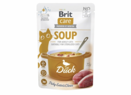 BRIT Care Soup Duck - polévka pro kočku - 75g