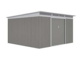 Zahradní domek G21 GRAH 1132 - 340 x 333 cm, metalický šedý  Zahradní domek G21 GRAH 1132 - 340 x 333 cm, metalický šedý
