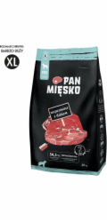 PAN MIESKO  Vepřové maso s divočákem XL - suchá smetana pro psy - 20kg