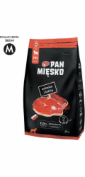 PAN MIESKO Hovězí s kozím M - sušené mléko pro psy - 20kg