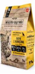 WIEJSKA ZAGRODA Morku s jahňacím mäsom - suché krmivo pro psy - 9kg