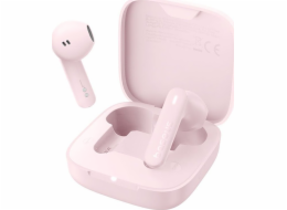 Baseus Bowie E16 Sluchátka s mikrofonem True Wireless Earphones Do ucha Hovory/hudba USB typu C Bluetooth Růžová