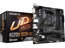 GIGABYTE GiBy A520M DS3H AC, základní deska