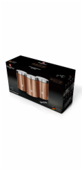 Dóza na potraviny sada 3 ks Rosegold Metallic Line BH-6720