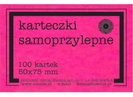 Samolepící bankovky Promised Land Fluo 50x75mm 100K růžové