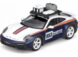 Bburago BBU 1:24 Racing Porsche 911 Dakar met blue 28029