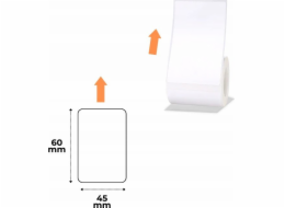 Niimbot štítky R 45x60mm 125ks Bílé pro B21, B21S, B3, B1S