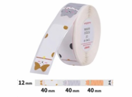 Niimbot štítky T 12x40mm 160ks Kočky pro D11, D11-M, D110, D110-H