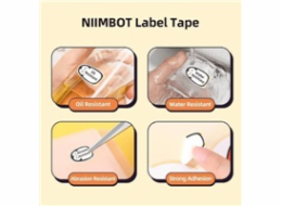 Niimbot štítky T 14x40mm 160ks Zvířátka pro D11, D11-M, D110, D110-H
