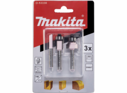 Sada fréz Makita D-53338, 3 kusy