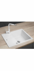 Granitový kuchyňský dřez Concept DG05C45wh s BÍLÝM odkapávačem