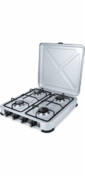 PROMIS KG400 Four-burner gas stove silver