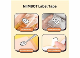 Niimbot štítky T 40x20mm 320ks Zvířecí jmenovka pro B21, B21S, B3, B1S