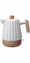 Concept RK0090 Keramická rychlovarná konvice 1,5 l Bílá