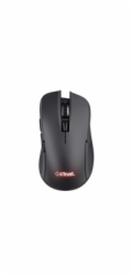 TRUST bezdrátová myš GXT 931 Ybar Wireless, Bezdrátová RF 2.4GHz, USB-C, Černá