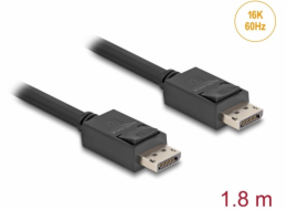 DeLOCK kabel DisplayPort 2.1 samec > DisplayPort samec, 16K, 80 Gb/s
