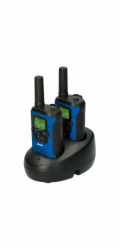 Alecto Walkie Talkie Set of 2, range 7 km, blue/black