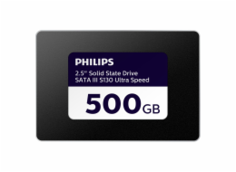 Philips Internal SSD       500GB 2.5  SATA III S130 Ultra Speed