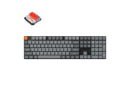 Bezdrátová nízkoprofilová klávesnice Keychron K5 Max RGB Red Switch (černá) [K5M-H1].