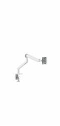 Alogic Glide Flexible Single Arm Monitor Mount 17-35 White
