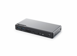 Alogic 14-in-1 USB-C PD DV4 Quad Display Docking Station Space Gr