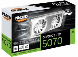 Inno3D GeForce RTX 5070 TWIN X2 OC WHITE NVIDIA 12 GB GDDR7