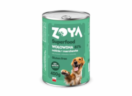 ZOYA Superfood Beef - vlhké krmivo pro psy - 400g