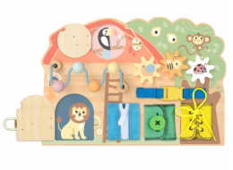2Kids Toys Activity board Domeček se zvířátky