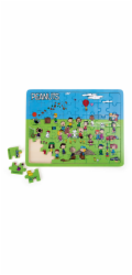 small foot  Dřevěné puzzle Snoopy na hřišti