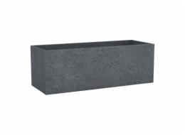 Hrnec Scheurich Stony Black, plast, O 79 x 29 cm