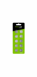 Green Cell Blister 10x Lithium Battery CR2025 3V 160mAh Button