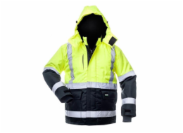 BO_SAFETY Bunda CANVAS HI-VIS FB-8946 žlutá, modrá, XL