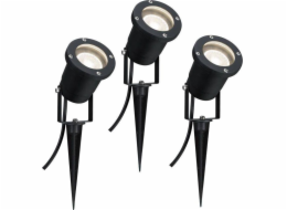 Paulmann Special Line Garden Spotlight IP65 GU10 3x3,5W 230V 3000K Černý hliník