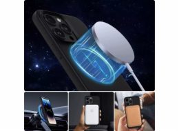 Tech-Protect  silikonový Magsafe pro iPhone 15 Pro Max tmavě modrá