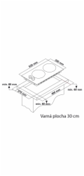 Plynová deska Guzzanti GZ 8201