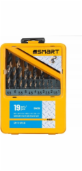 Chytrá vrtačka, sada HSS vrtáků do kovu /19 ks/ smart