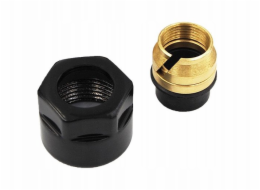 Varioterm Connector/Clamp Adapter M22x1.5x Cu 15x1 Matte Black