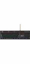 Canyon CANYON klávesnice Deimos GK-4, mechanická, LED Rainbow, 1,8 m, černá, US
