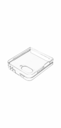 Ochranné pouzdro FIXED Pure pro Samsung Galaxy Z Flip 6, čiré