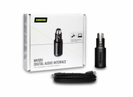 Shure MVX2U nahrávací audio rozhraní