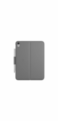 Logitech Slim Folio - Klávesnice a pouzdro - bezdrátový - Bluetooth LE - AZERTY - francouzská - oxfordská šedá - pro Apple 10.9-inch iPad (10. generace)