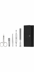 Zwilling CLASSIC INOX Press Stud Case, black, 5 pcs.