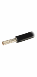 GOOWEI Energy kabel pro zapojení solárních panelů měděný 1x 6mm2, černý