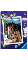 Ravensburger Polska Omalovánky CreArt Koně