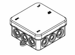 Instalační krabice F12, IP 55   FT3052CZ