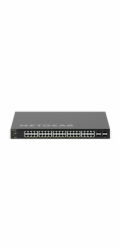 NETGEAR AV Line M4350-40X4C - Přepínač - L3 - řízený - 40 x 100/1000/2.5G/5G/10GBase-T (PoE++) + 4 x 40/100 Gigabit QSFP28 - proudění vzduchu zpředu dozadu - Lze montovat do rozvaděče - PoE++ (196 W)