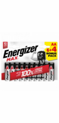 Baterie tužková alkalická Energizer MAX (vel. AA v blistru) 10 k